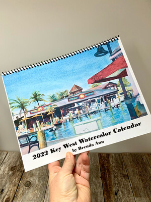 2022 Key West Florida Wall Calendar