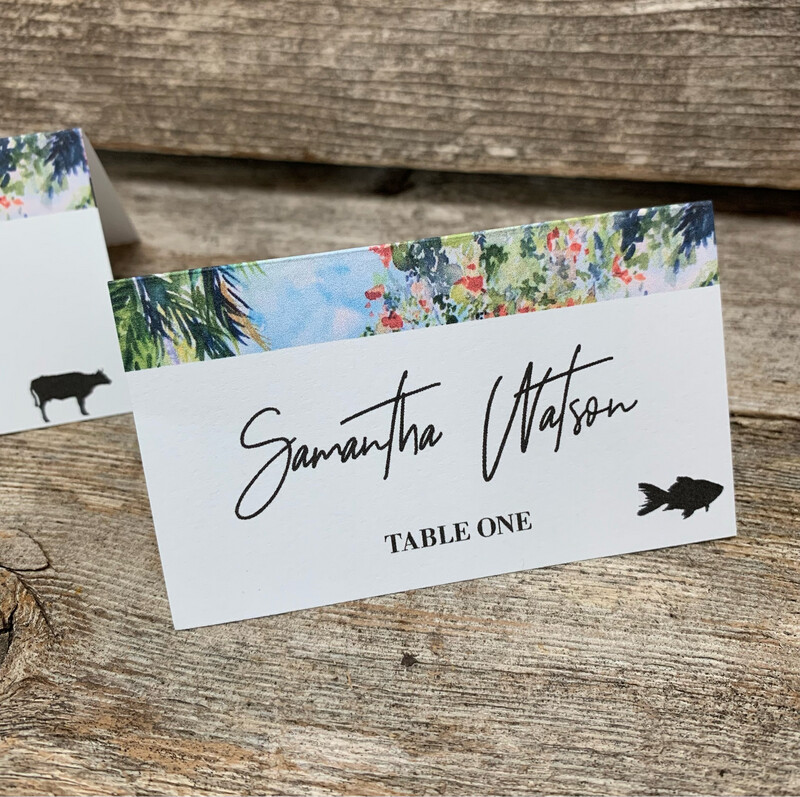 Wedding Place Cards 