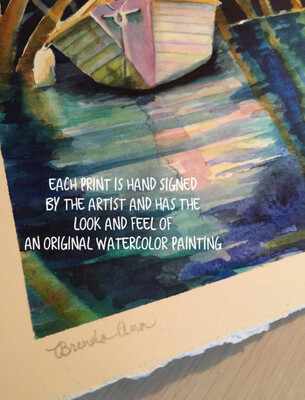 Casa Marina Rooster Watercolor Print - Key West Florida Keys Beach House Art Gift