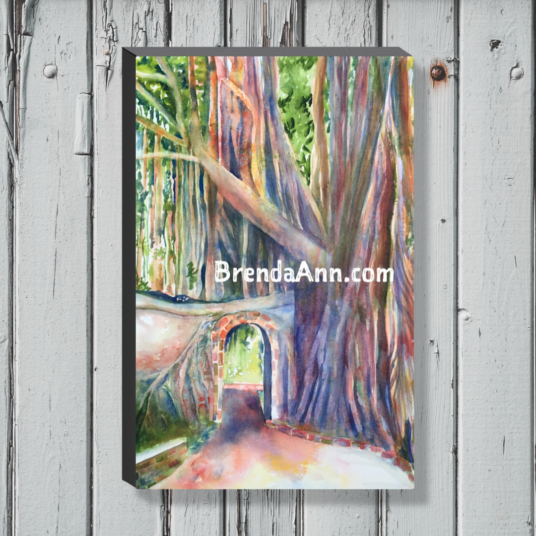 Key West Art - West Martello Canvas Gallery Wrapped Print