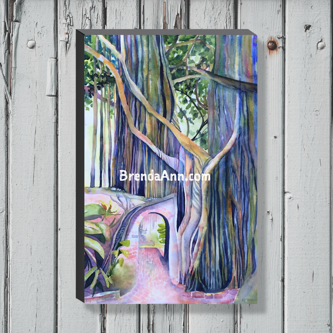 Key West Art - West Martello Canvas Gallery Wrapped Print 