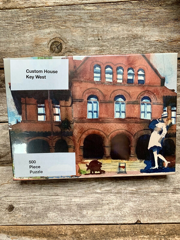 Key West Puzzle - 500 Piece Custom House Puzzle 18"x24"