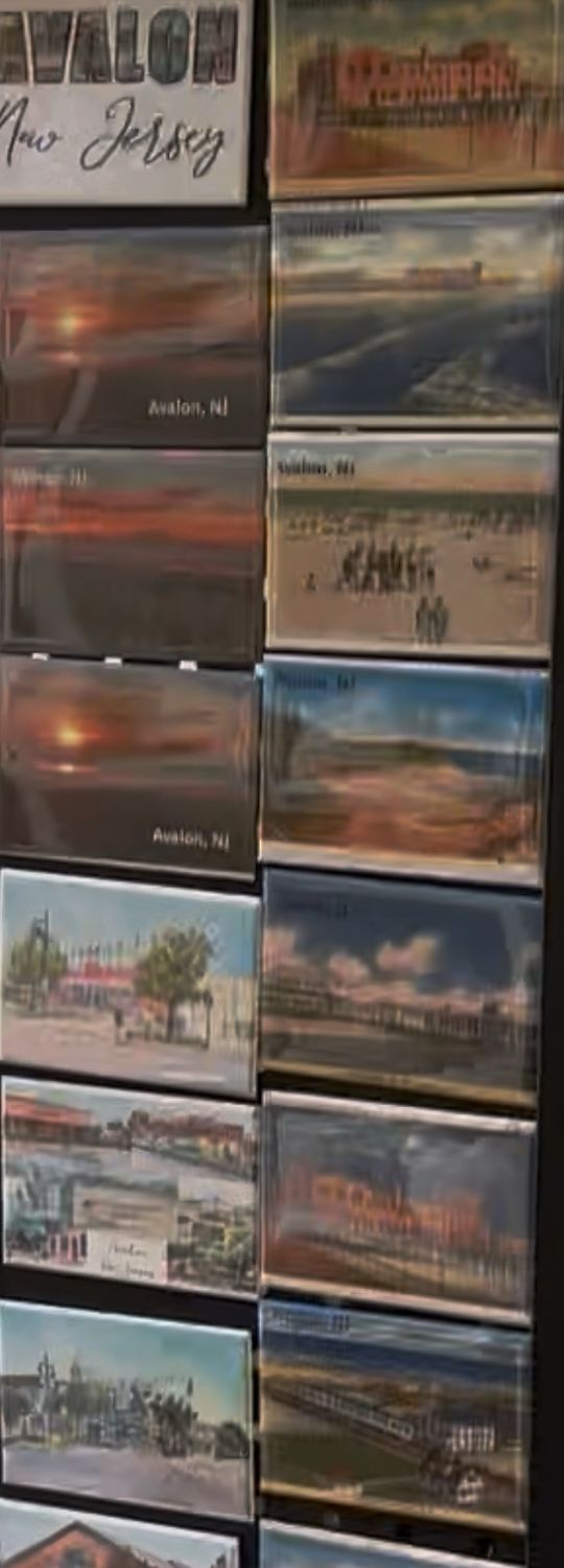 Avalon NJ Magnets - Set of 9