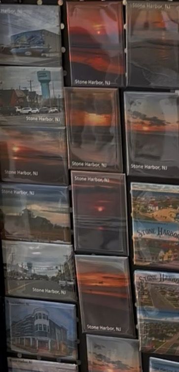 Stone Harbor NJ Magnets - Set of 9