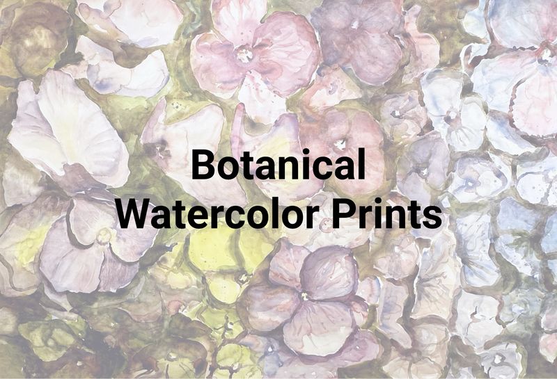 Magnolia Watercolor Art