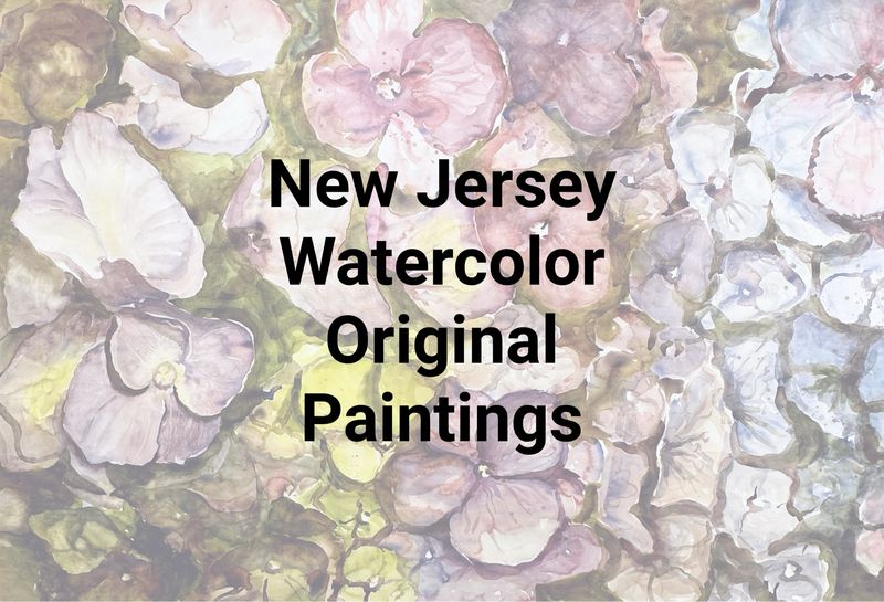 New Jersey Watercolor Paintings