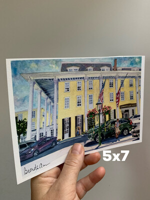 Congress Hall – Cape May NJ Watercolor Print