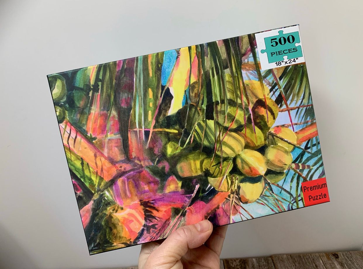 Florida Keys Tropical Palm Tree Puzzle