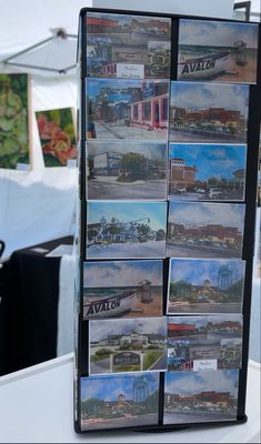 Avalon NJ Watercolor Art Magnets – Set of 9