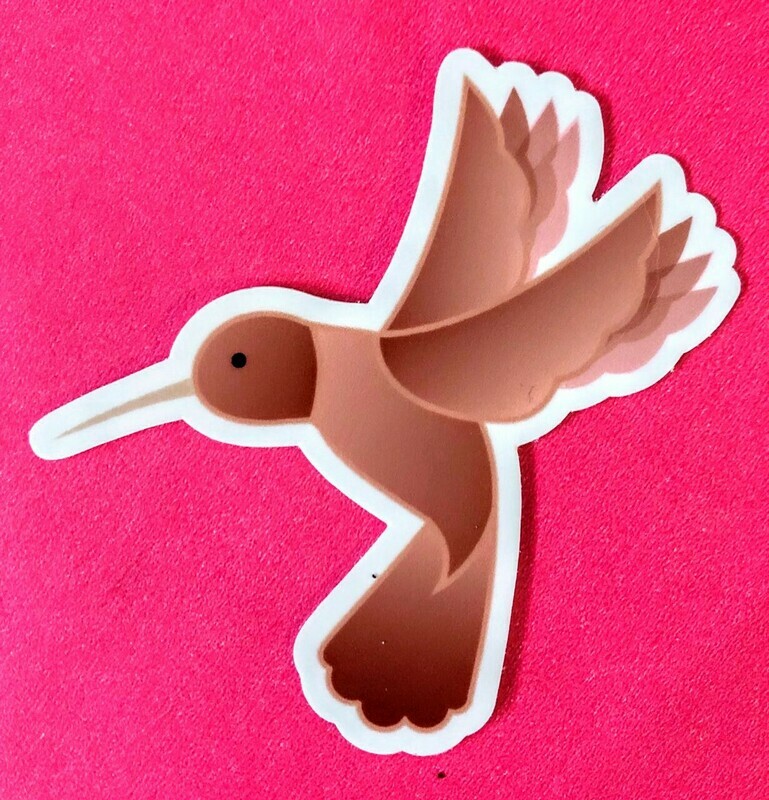 Two Tune Supply &quot;Hummingbirb&quot; Vinyl Stickers