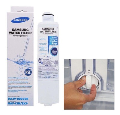 Filtro de agua para refrigerador samsung Da2900020B, HAF-CIN/EXP