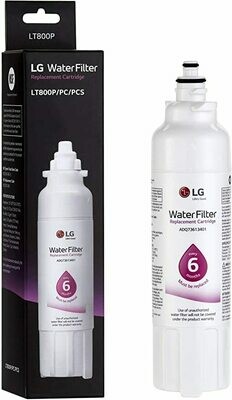 Filtro de agua Lt800P ADQ73613401 Para refrigerador LG