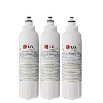 Pack de 3 filtros Lt800P ADQ73613401  para refrigerador LG