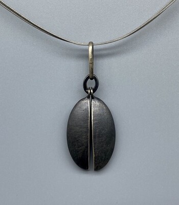 Silver Leaf Charms Necklace