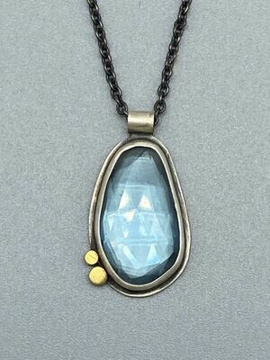 London Blue Topaz Necklace