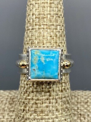 Kingman Turquoise Ring