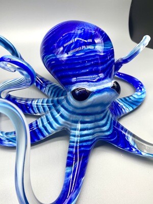 LG Blue/Turquoise Octopus, Michael Hopko Weaverville, CA
