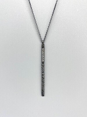 Diamond Stick Necklace