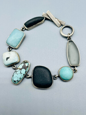 Organic Multi-stone Bracelet