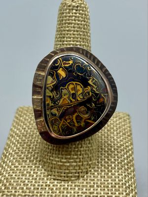Yowah Opal Ring