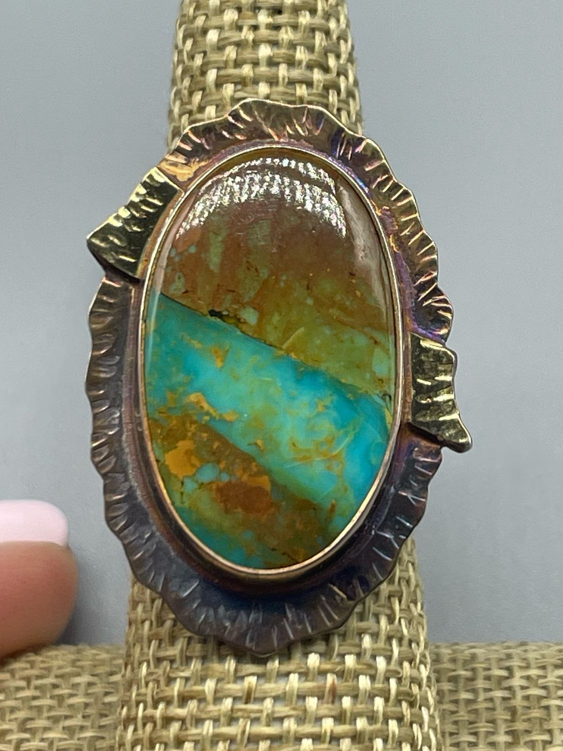 Kingman Mine Turquoise Ring