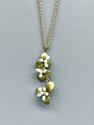 Pachysandra Drop Necklace