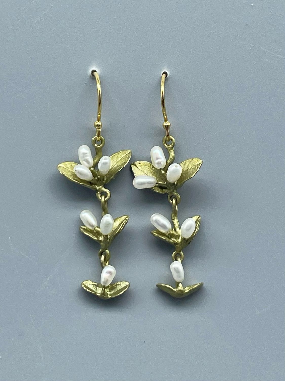 Spring Vine Drop Earrings