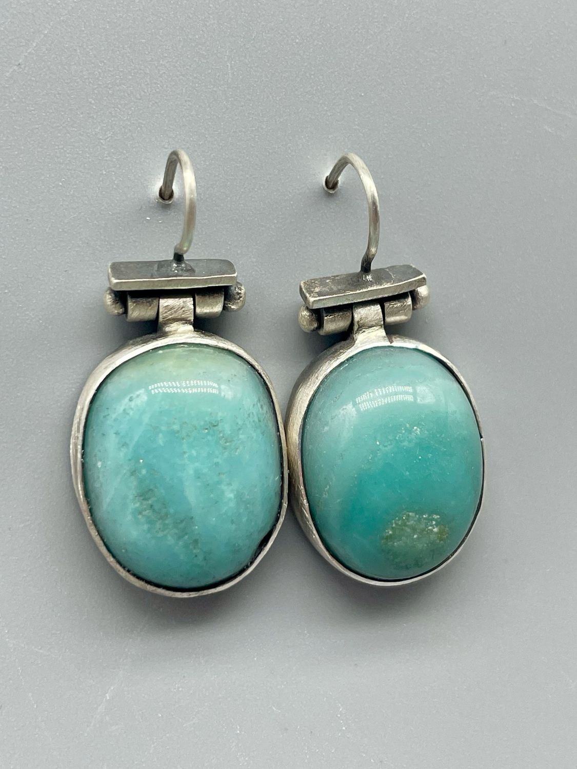 Amazonite Earrings, SS - Terri Logan, Richmond IN