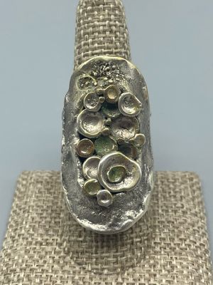 Sterling Silver w/Copper/Brass Accents Ring