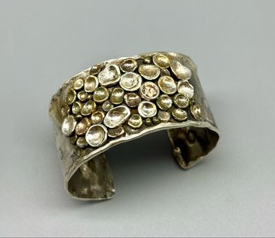 Cuff w/Champagne Topaz