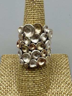 Reticulated Sterling Silver Ring