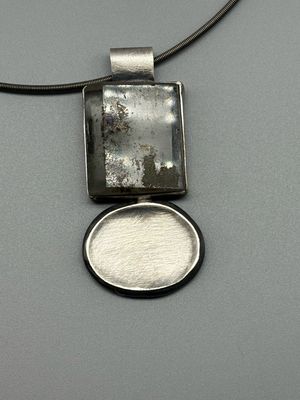 Moss Agate Statement Necklace