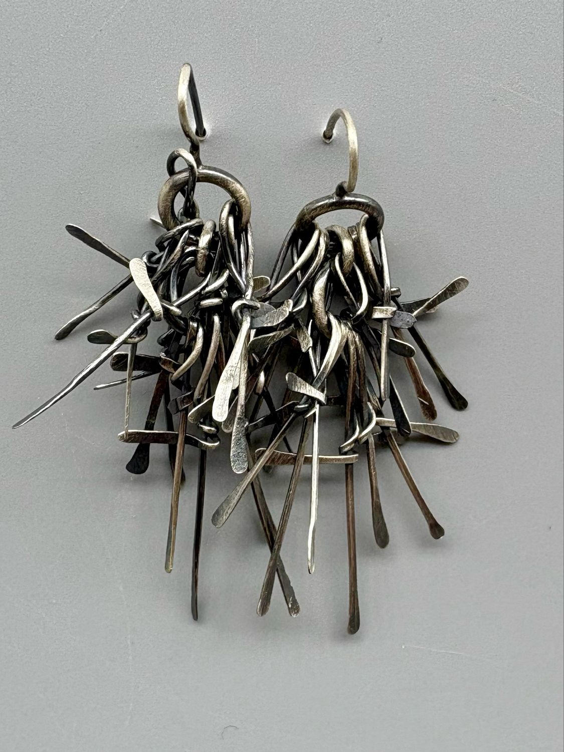 Sterling Silver Fringe Earrings