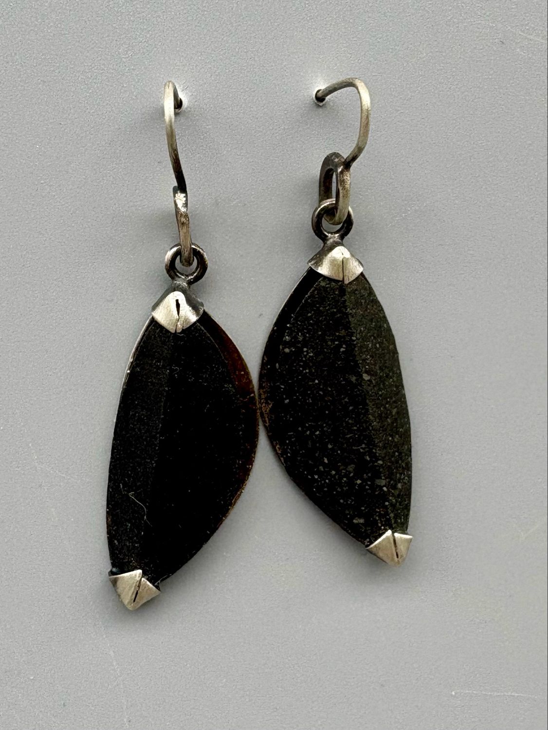 Basalt Slice Earrings