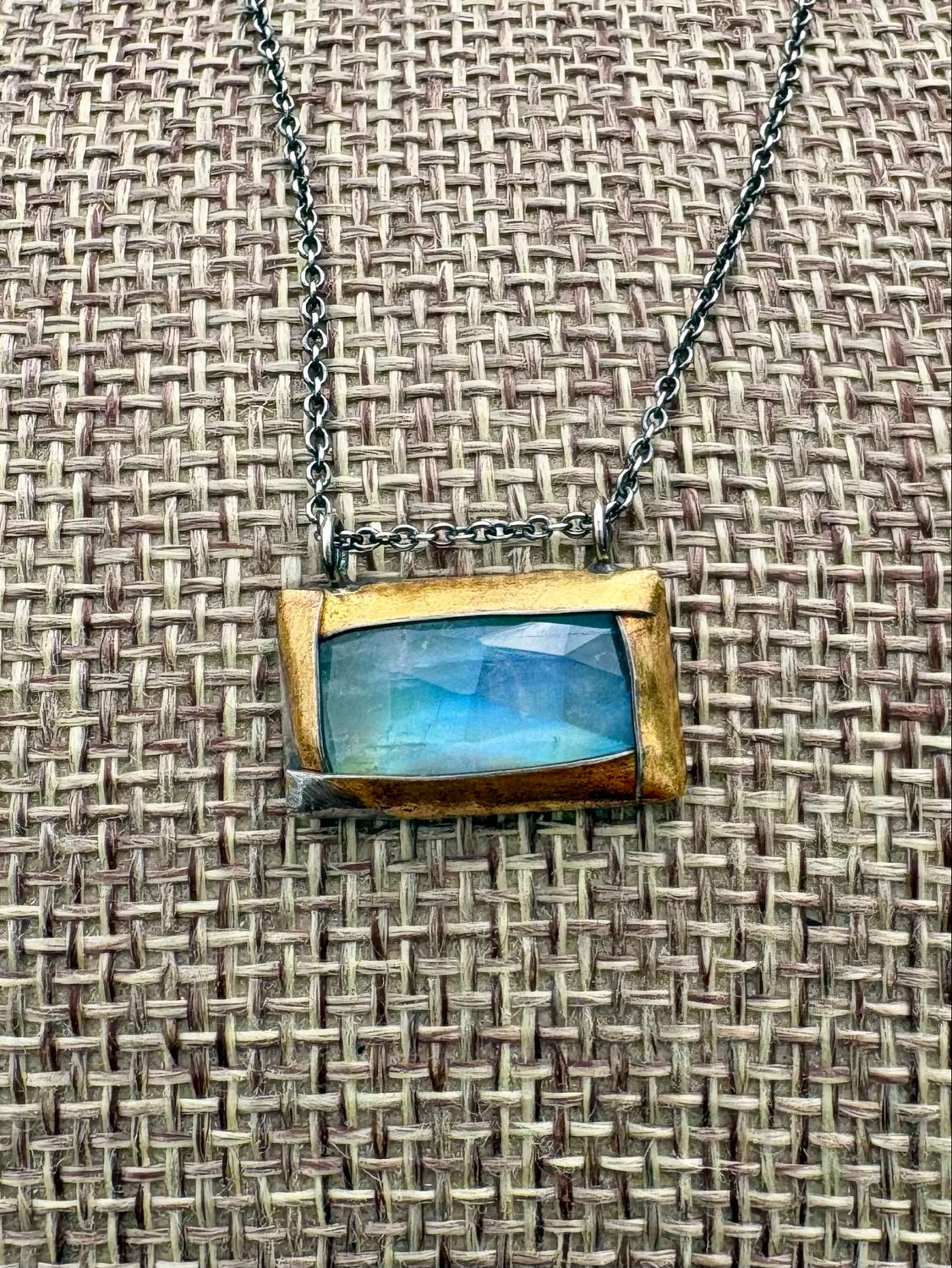 Rainbow Moonstone Necklace