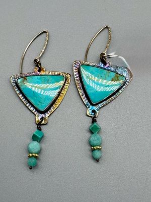 Kingman Turquoise Earrings