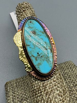 Kingman Turquoise Ring