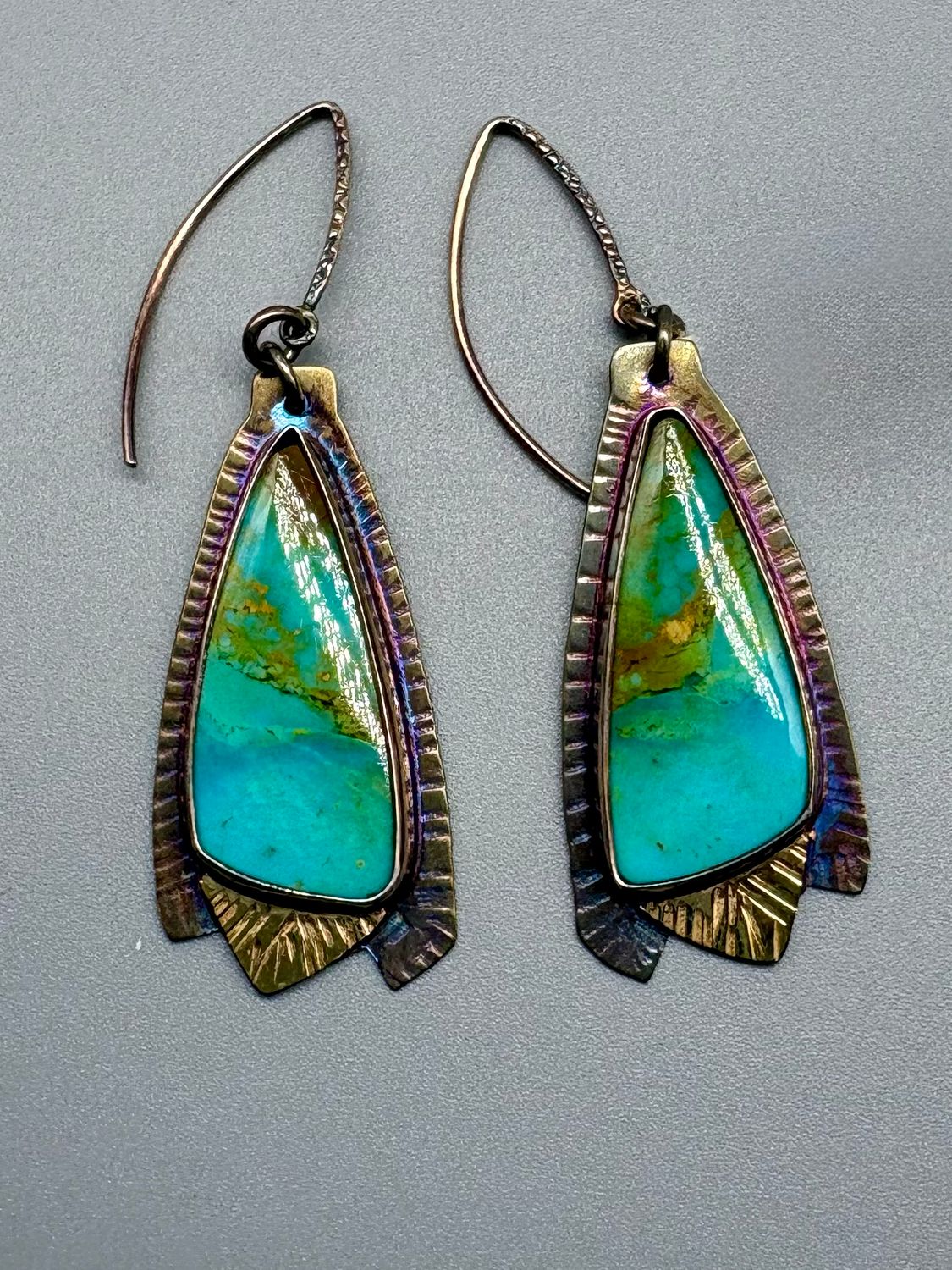 Kingman Turquoise Earrings