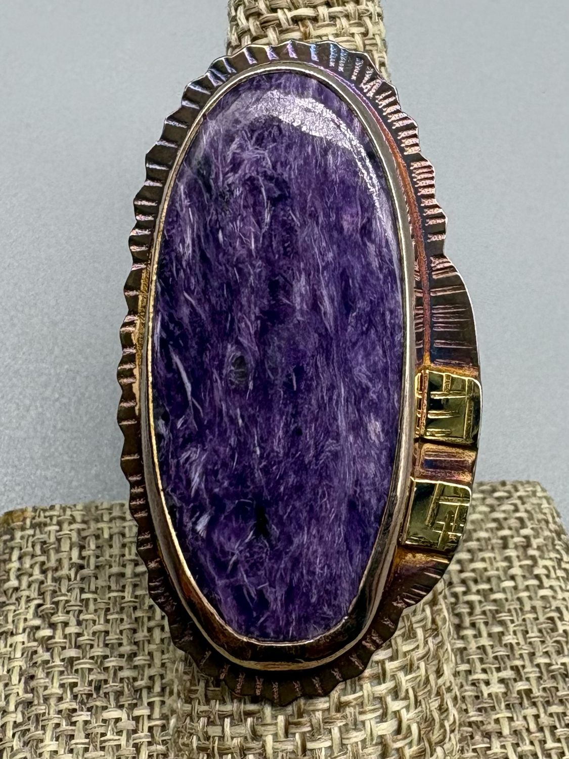 Charoite Ring
