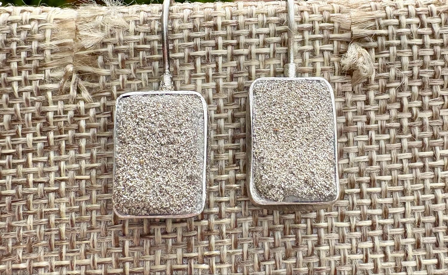 Silver Dust Earrings