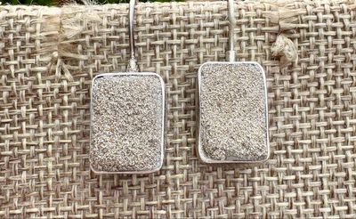 Silver Dust Earrings