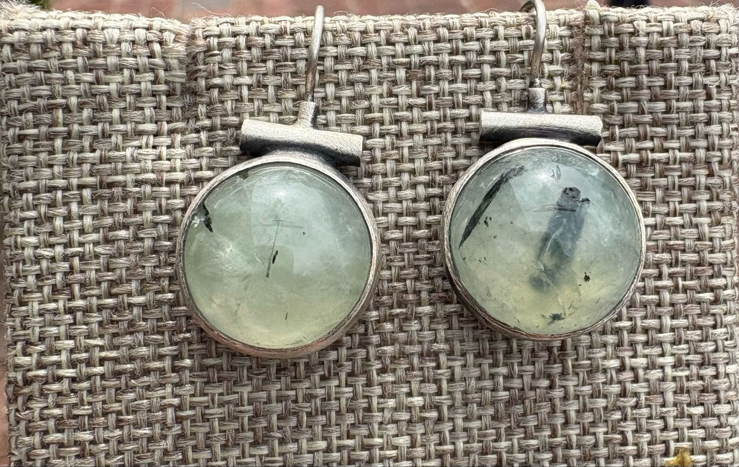 Prehnite Earrings