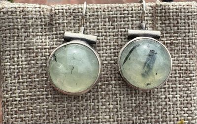 Prehnite Earrings