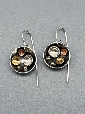 Sterling Silver/Brass/Copper Earrings