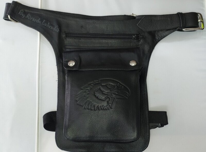 Mod.2 Negro Aguila Cinto Piel