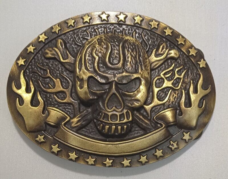 Calavera Oro Viejo