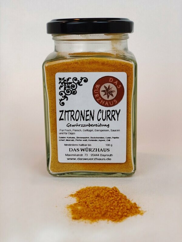 Zitronen Curry