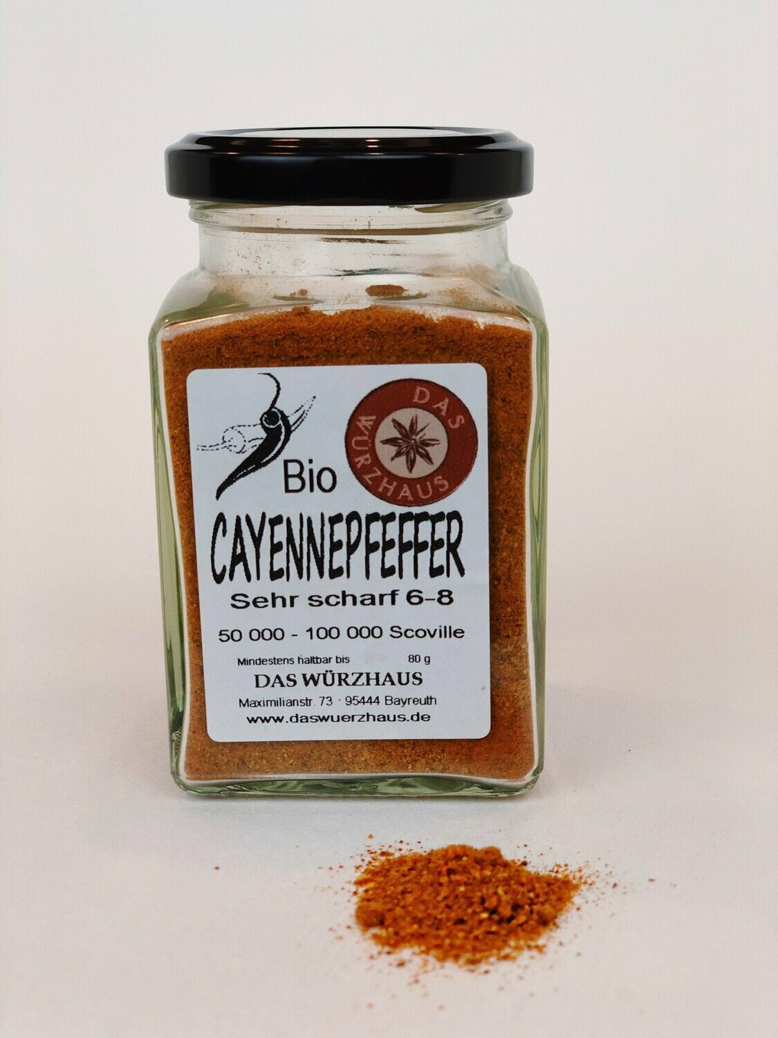 Cayenne Pfeffer sehr scharf