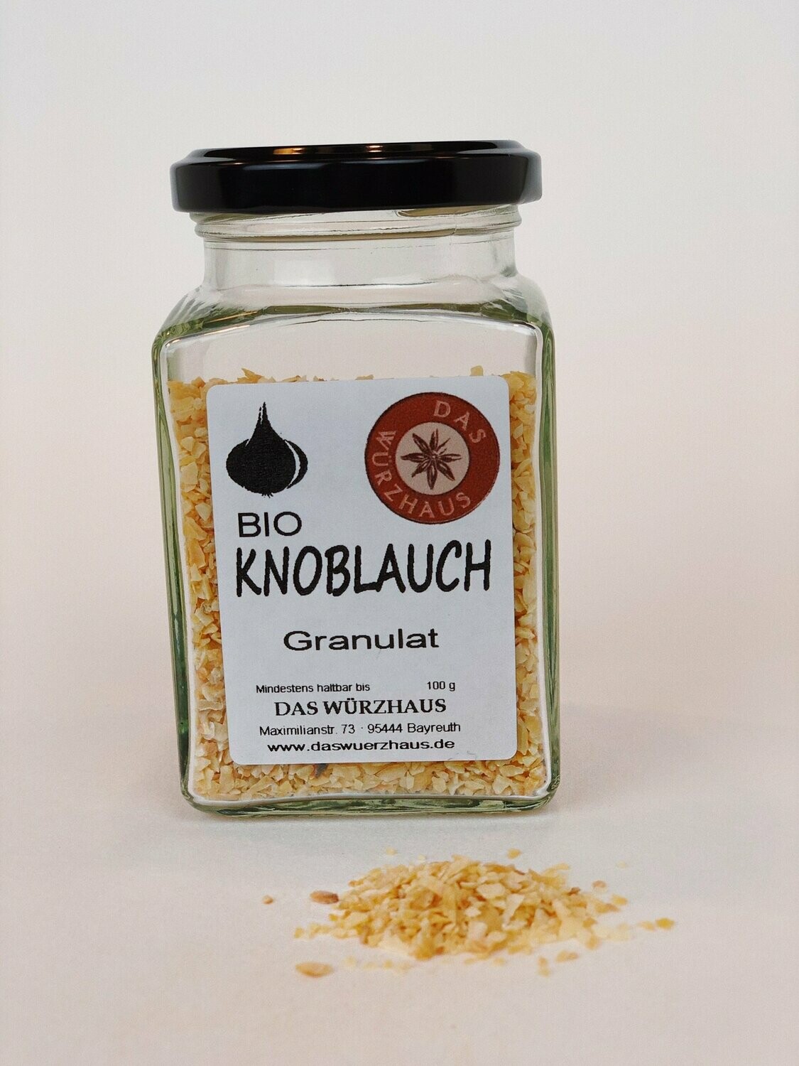 Knoblauch Granulat BIO