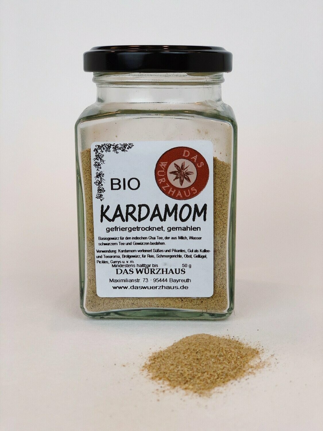 Kardamom gemahlen